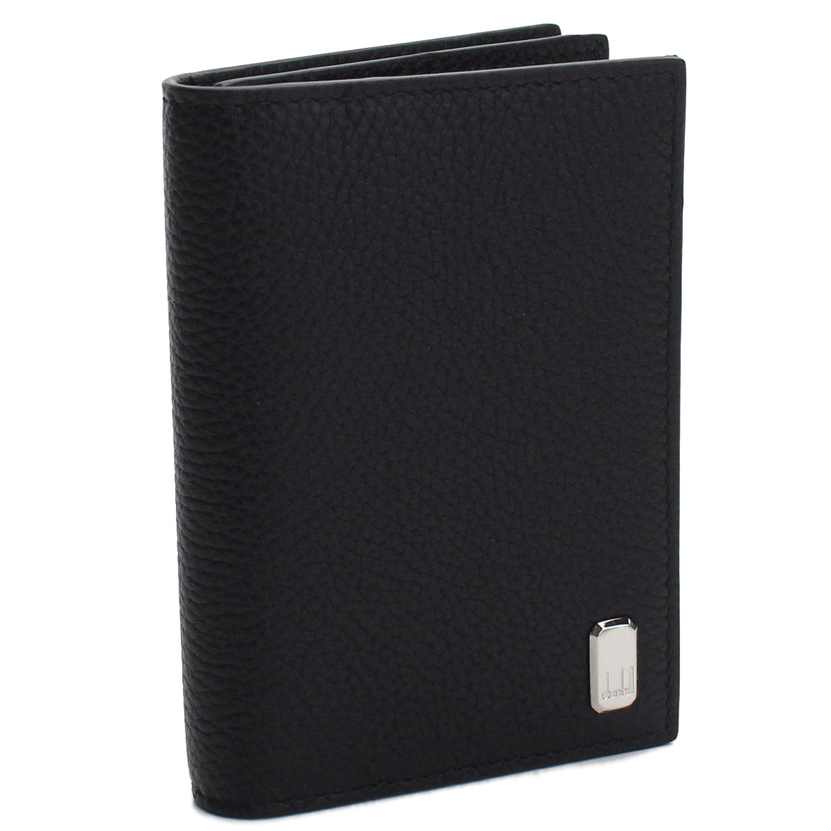 dunhill 19F2470AR001 ダンヒル カードケース レザー ブラック/シルバー
