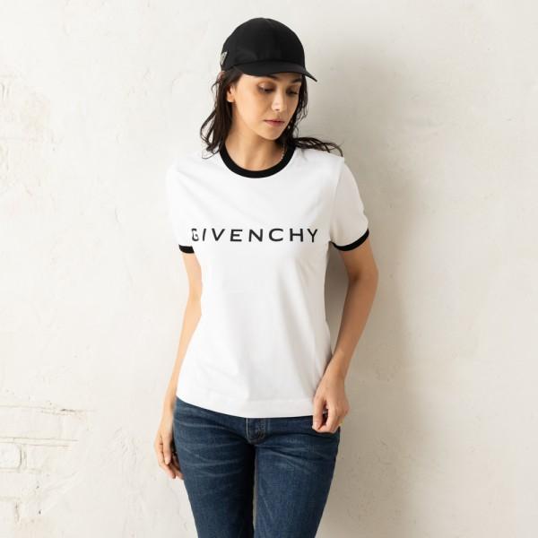 Tシャツ カットソー スリムフィットTシャツ アーキタイプ ロゴ ホワイト ブラック レディース BW70BF3YAC 116