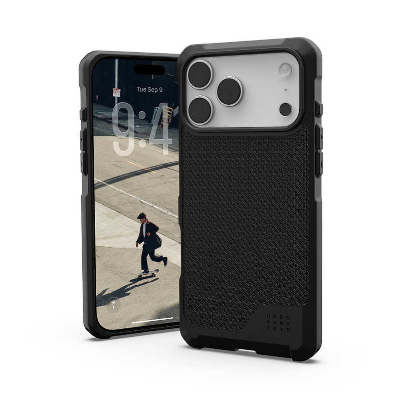 UAG　iPhone 17 Pro Max用 MagSafe対応 METROPOLIS LT(ケブラーブラック)　UAG-IPH25LA-FLM-KB