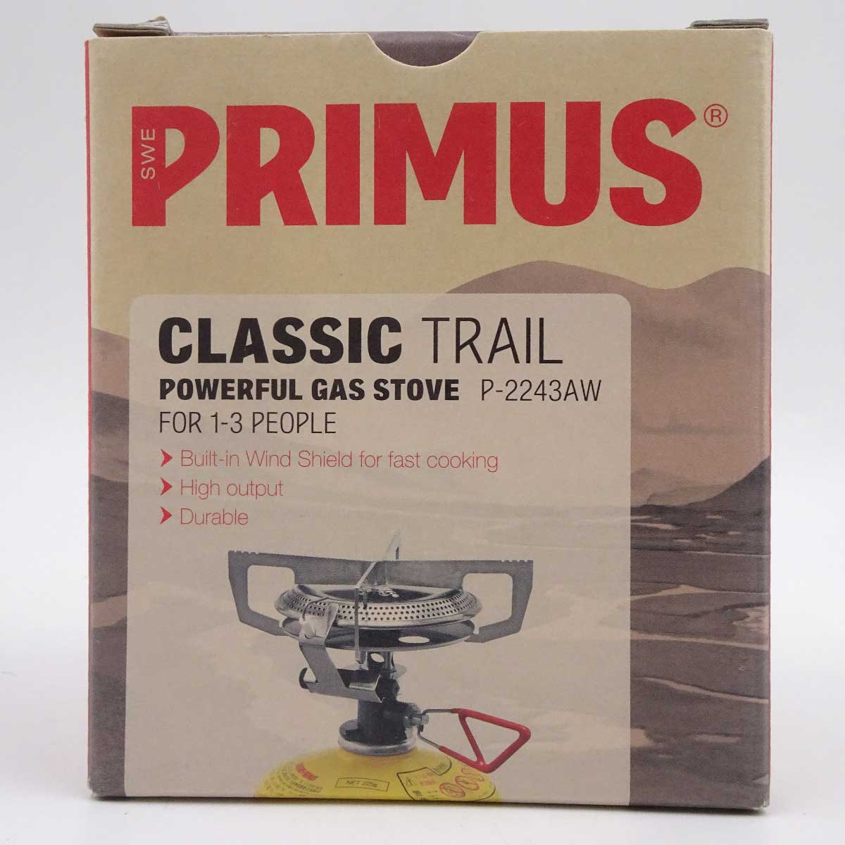 【中古未使用品】 プリムス クラシックトレイル ストーブ バーナー P-2243AW PRIMUS アウトドア キャンプ イワタニ
