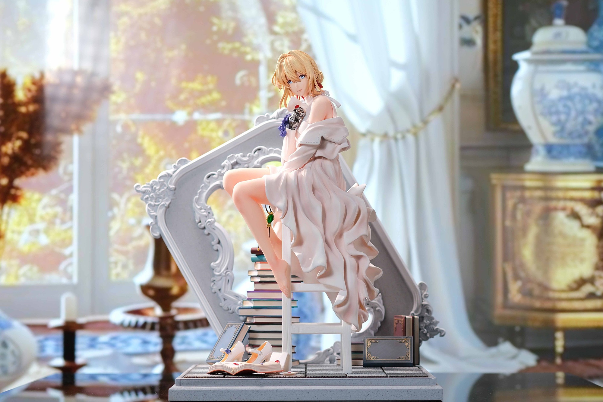 ヴァイオレット・エヴァーガーデン フィギュア 1/6スケール 塗装済み完成品 ガレージキット H.X.S 限定販売 スタチュー