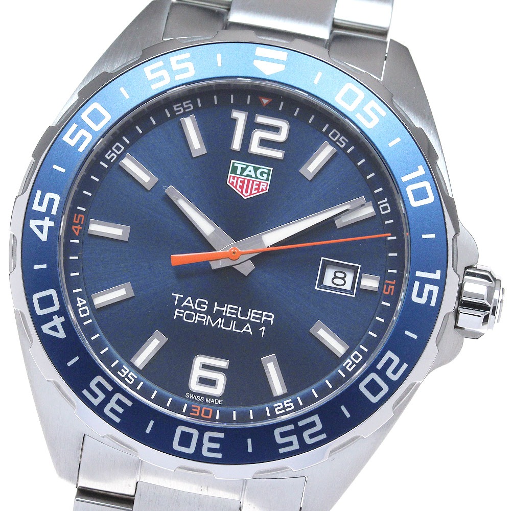 タグホイヤー TAG HEUER WAZ1010.BA0842 フォーミュラー1 デイト クォーツ メンズ 極美品 箱・保証書付き_838215【中古】