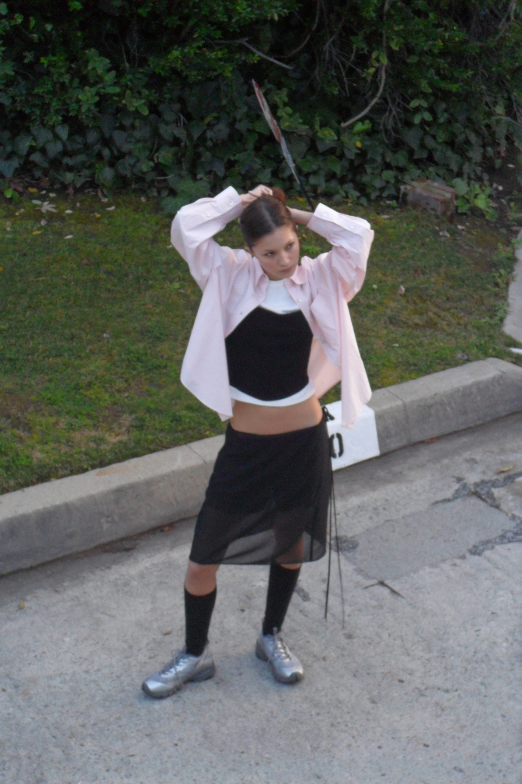 【LOW CLASSIC】 LC SOFT PAPER SHIRT : PINK