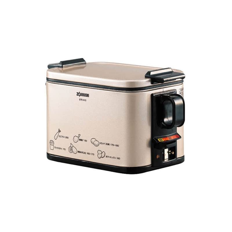 【即納】象印 あげあげ 電気フライヤー メタリックカカオ EFK-A10-TJ
