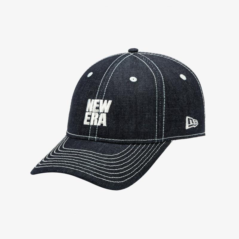 スクエアロゴデニムレザー スナップ アンストラクチャード ボールキャップ インディゴデニム 14667925 8,462円