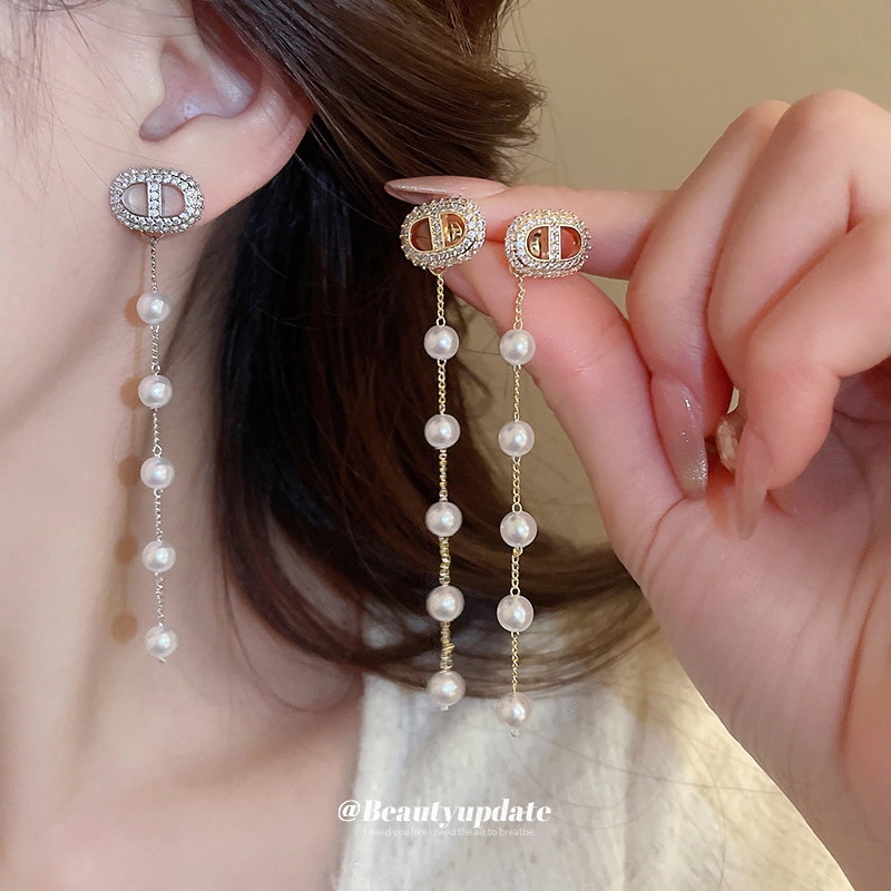 【20点セット】メガ割夏のピアス シルバーピンキュービックジルコンタッセルピアス女性ファッションイヤリングピアス気質イヤリング