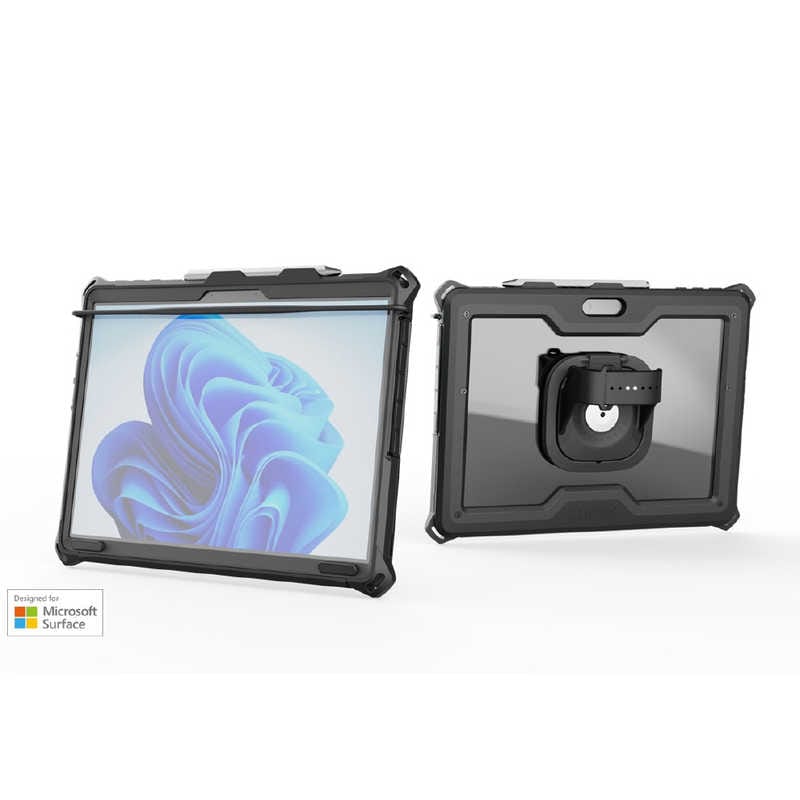 THEJOYFACTORY　aXtion Go MP for Surface Pro 9 耐衝撃/生活防水・防塵/ハンドストラップ/自立スタンド　CWM344MP