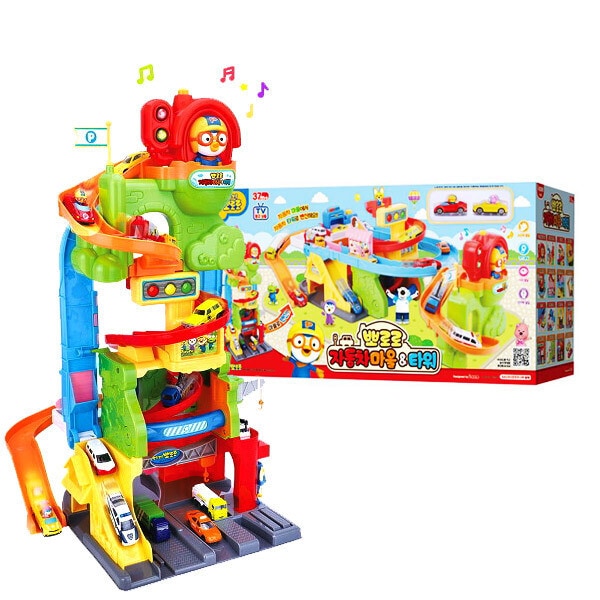 ポロロ 自動車村 タワー 変身 TVCM おもちゃ