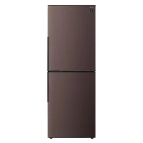 シャープ 冷蔵庫 280L 右開き 2ドア 幅56cm 4段ケース冷凍室 プラズマクラスター シャキット野菜室 SJ-PD28P-T ブラック系