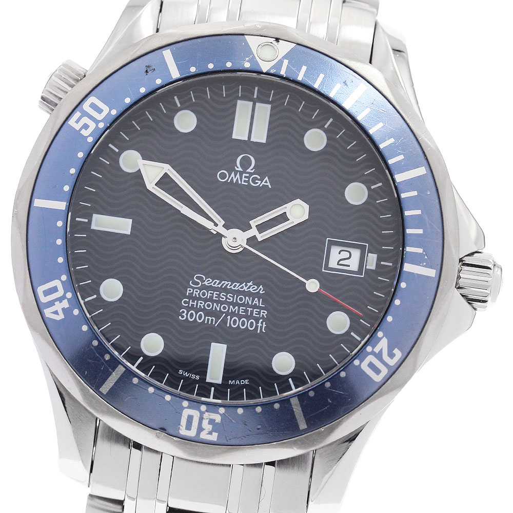 オメガ OMEGA 2531.80 シーマスター300 デイト 自動巻き メンズ _885420【中古】