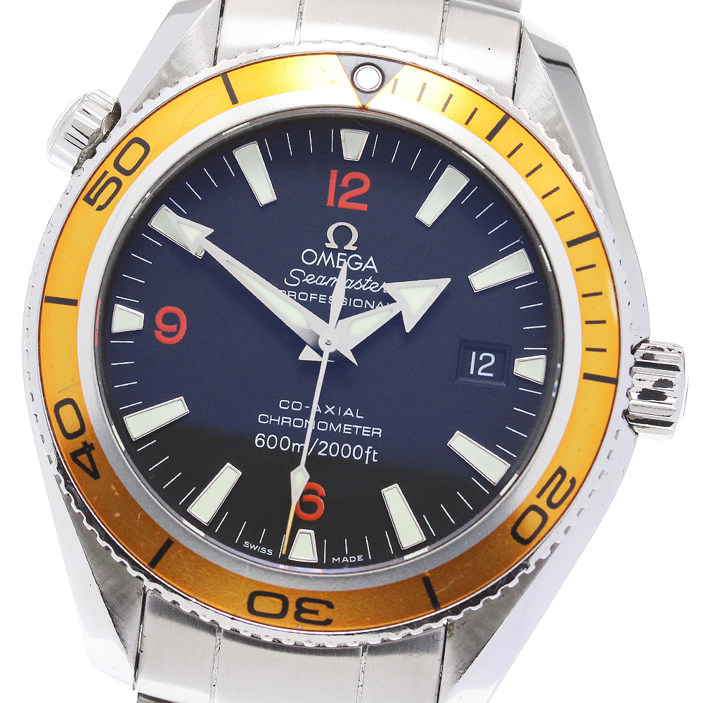 オメガ OMEGA 2209.50 シーマスター600 プラネットオーシャン デイト 自動巻き メンズ _840726【中古】