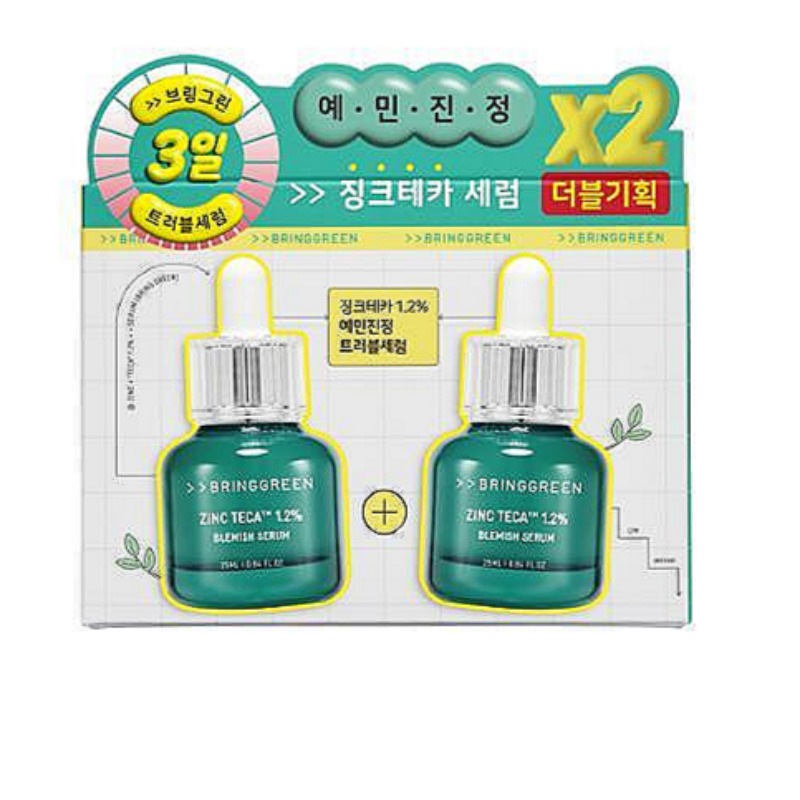[1+1]ZINC TECA 1.2% ブレミッシュセラム 25MLx2