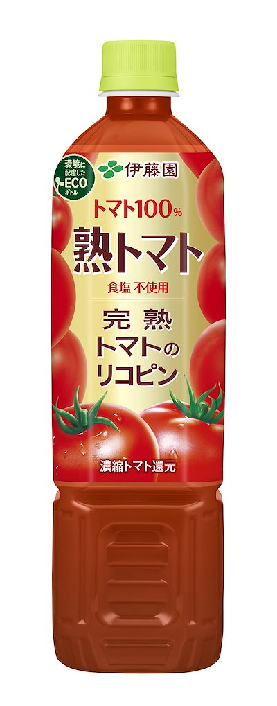 他サイト： 伊藤園 熟トマト 730g×15本 エコボトルの商品画像