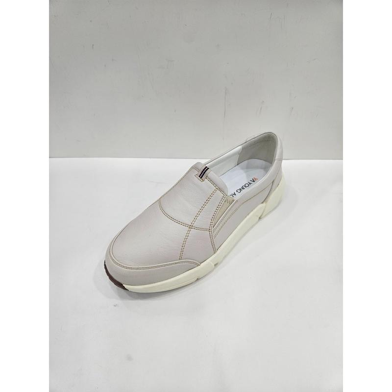 天然牛革 楽な超軽量スニーカーヒール4CM AADSHL804IV_US