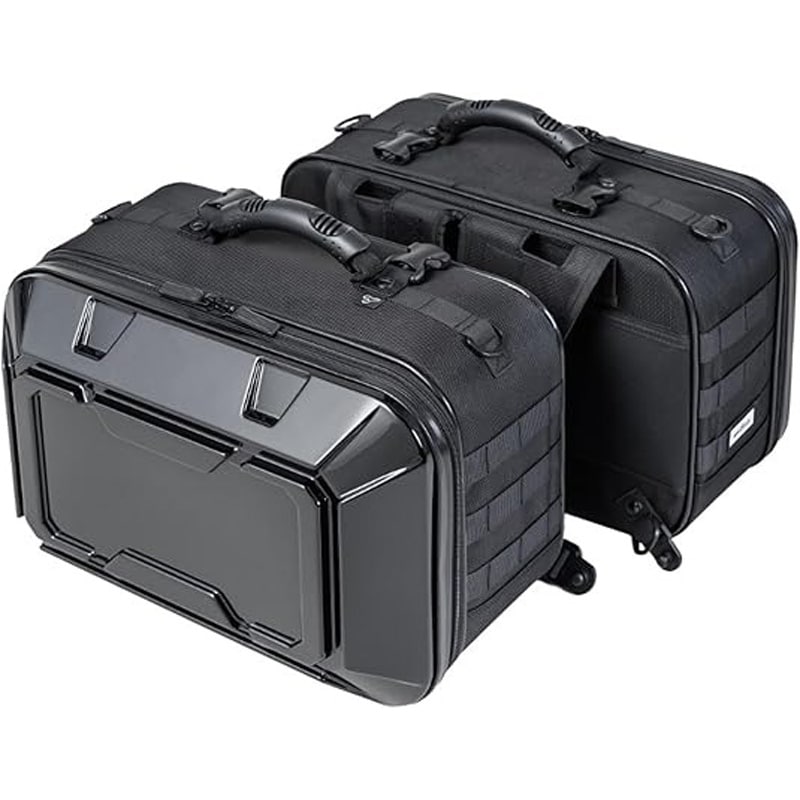TANAX タナックス MOTOFIZZ ツアーシェルケースM 40L バイク用バッグ グロスブラック MFK-3004