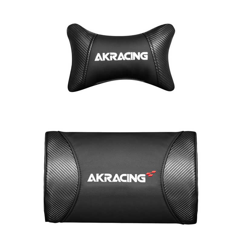 AKRACING　ゲーミングチェア専用のヘッドレスト+ランバーサポートセット　CUSHION_SET/PU/CARBO