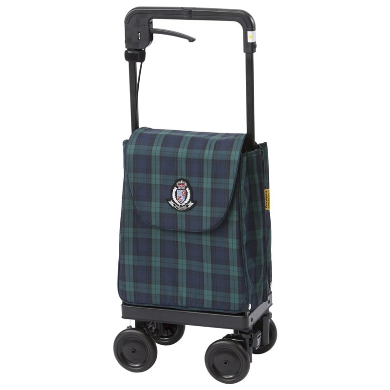 ウィズワン キャリーライト SN タータングリーン ショッピングカー