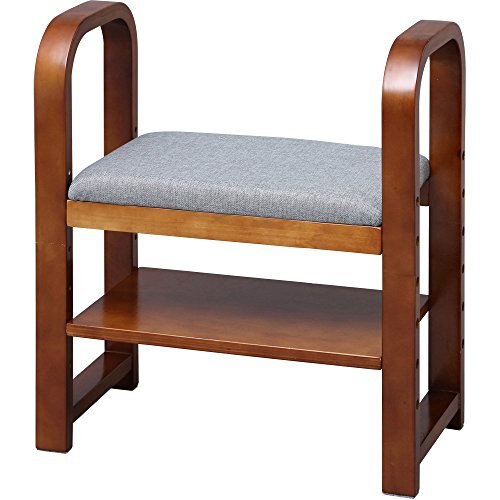 季節のおすすめ商品 アイリスオーヤマ GC-55 ブラウン 玄関椅子 椅子