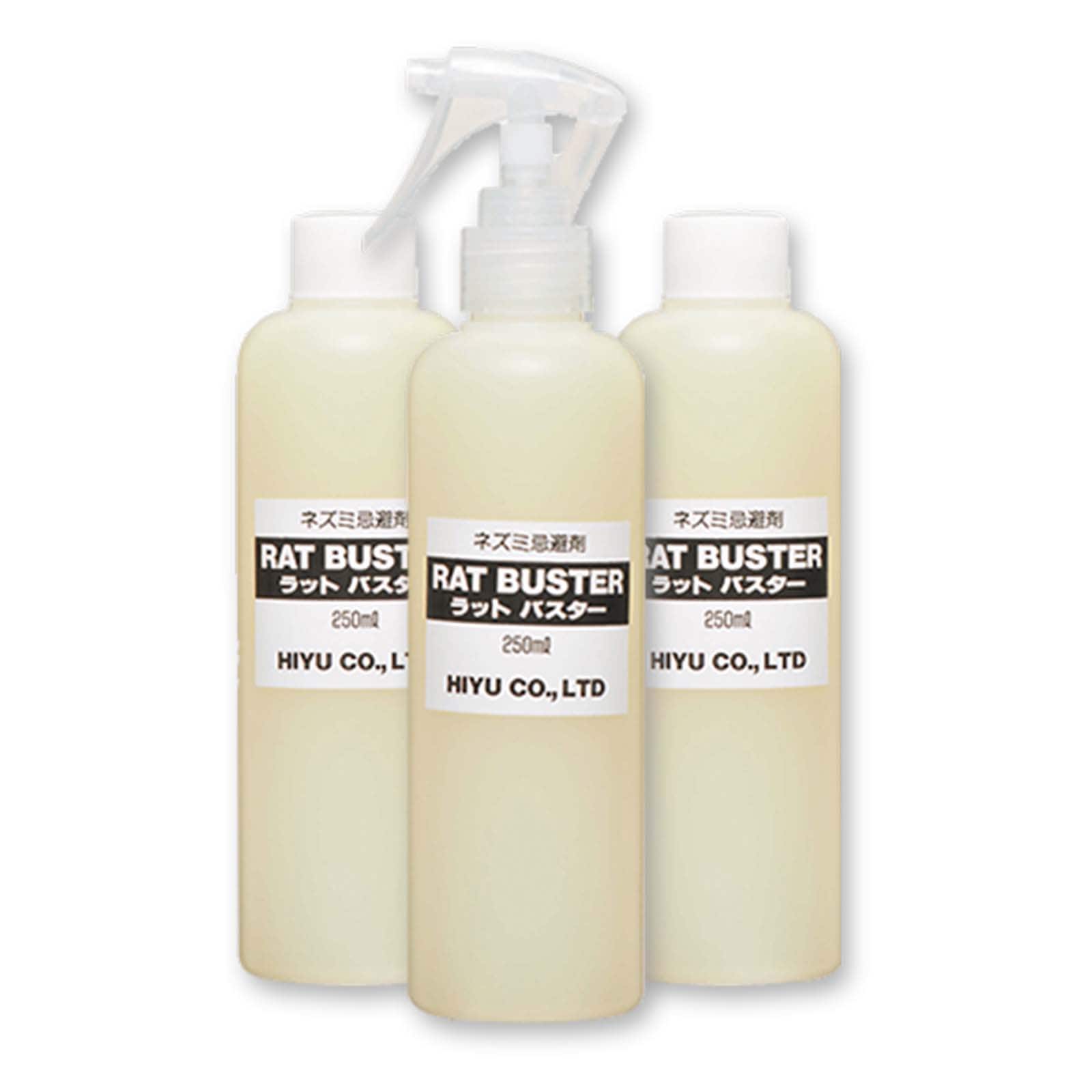 鼠 ネズミ スプレー 「ねずみ忌避剤 ラットバスター ６本」