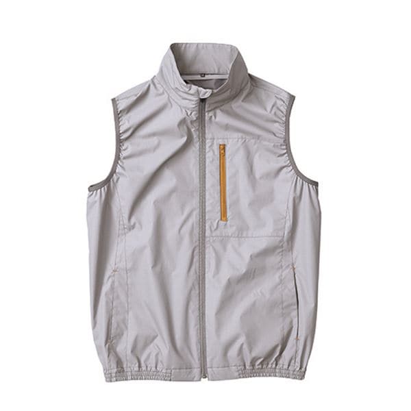 KU92140 空調服 R ポリエステル製 遮熱 タチエリ ベスト 服のみ シルバー L