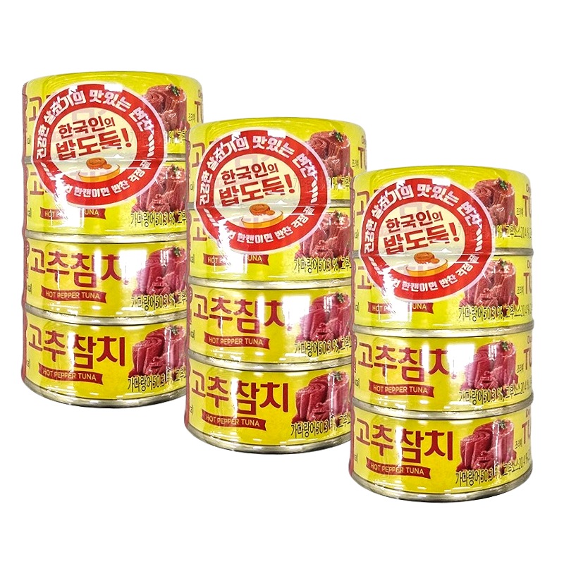 JIN SUPER TUNA PART2.唐辛子ツナ135g 12個入りスパイシーツナ