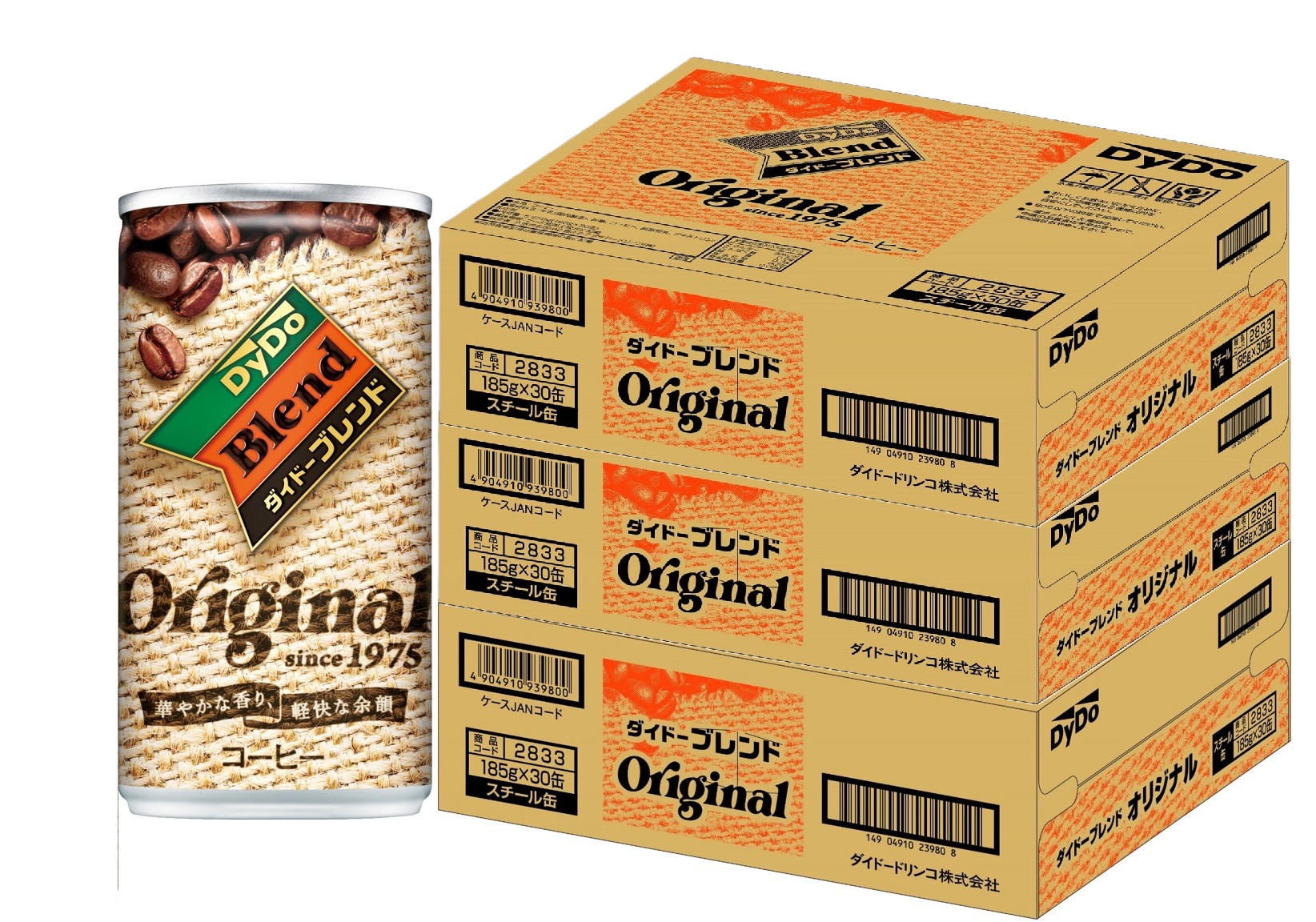 DyDo ダイドー ブレンドコーヒー 缶 185ml×90本