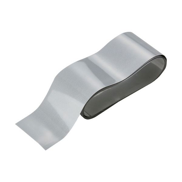 (まとめ) TRUSCO 防災反射テープ 伸縮タイプ グレー 25×950mm HP-2595 1個 (×3セット) 5,344円