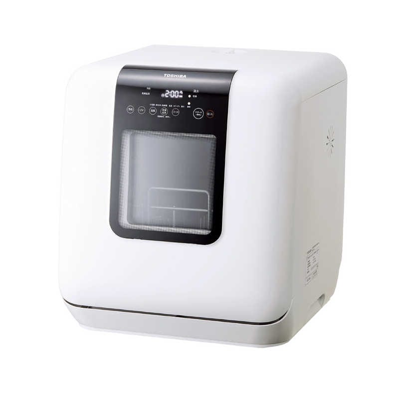 東芝　TOSHIBA　食器洗い乾燥機 ［～3人用 / 設置工事不要］ ホワイト　DWS-33B-W