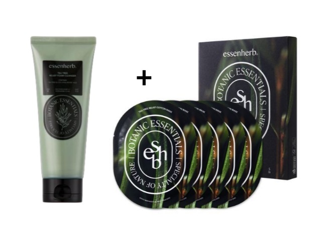 ティーツリー リリーフ フォームクレンザー 150ml +マスク 5枚