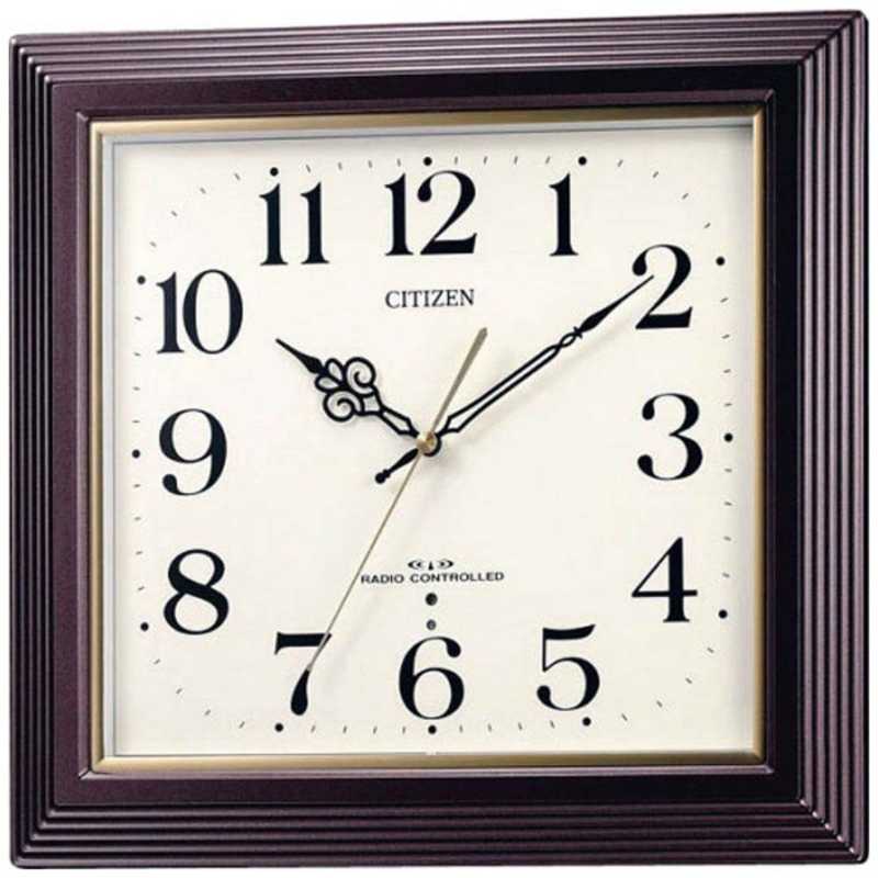シチズン　電波掛け時計八坂　4MY803-006 7,551円