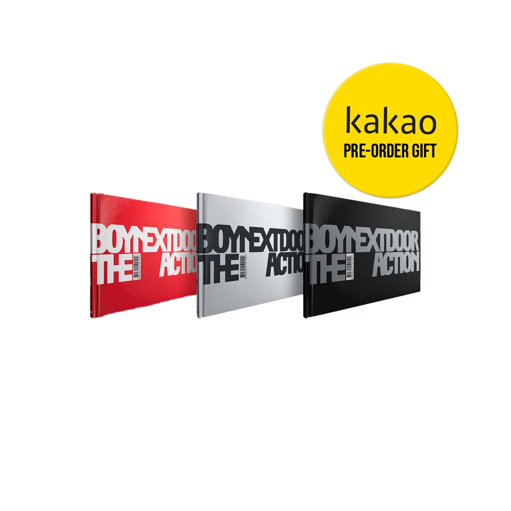 【KAKAO特典付】 BOYNEXTDOOR - THE ACTION / アルバム3種セット / BND / Photobook / 5th EP