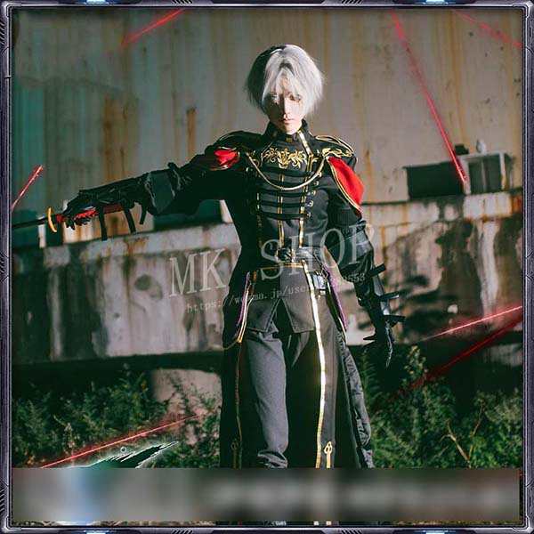 「急速出荷」最低価!格!ファイナルファンタジー VII FF7 セフィロス コスプレ 青衣装 cosplay コスチューム パーティーグッズ ハロウィン仮装 変装
