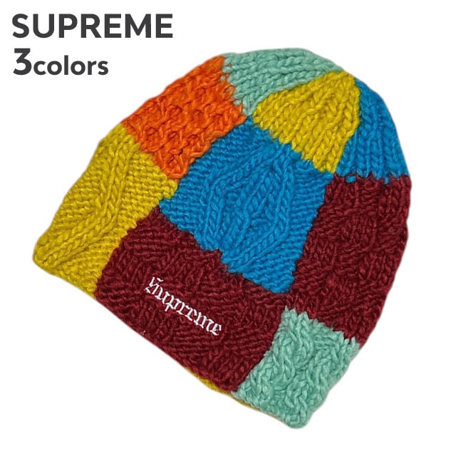 シュプリーム SUPREME Block Knit Beanie ビーニー ストリート スケート スケーター 253-000732-019 13,530円