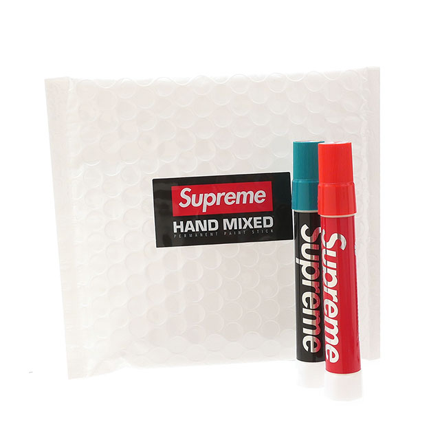 【数量限定特別価格】 シュプリーム SUPREME x ハンドミックスド Hand Mixed Paint Stick(Set of 2) 2個セット MULTI COLOR 290-005577-0