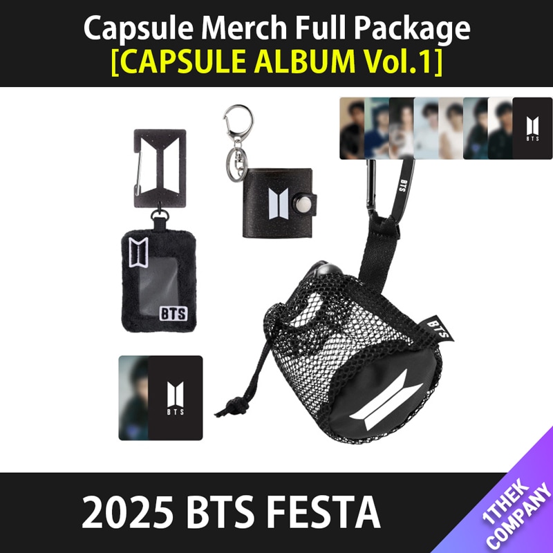 （Weverse特典）[Capsule Merch Full Package] BTS FESTA : CAPSULE ALBUM MERCH