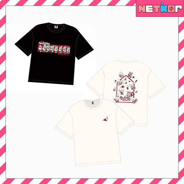 ATEEZ - T-SHIRTS [ ATEEZ x ANITEEZ IN THE CALLING POPUP MD ] 公式グッズ エイティーズ