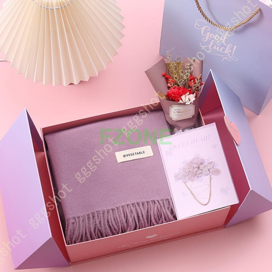 レディース マフラー 2点セット ギフトセット ニット手袋 秋冬 無地 ふわふわ もこもこ あったかい 女の子 防寒 ふんわり ゆったり スキー 贈り物 ウィンター