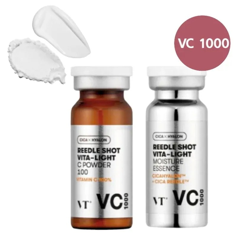 【ヒョクs pick/NEW】リードルショットビタ-ライト トーニング エッセンス VC1000(1剤 1g + 2剤 9ml)/弾力/トーンアップ/ ビタミン/韓国コスメ