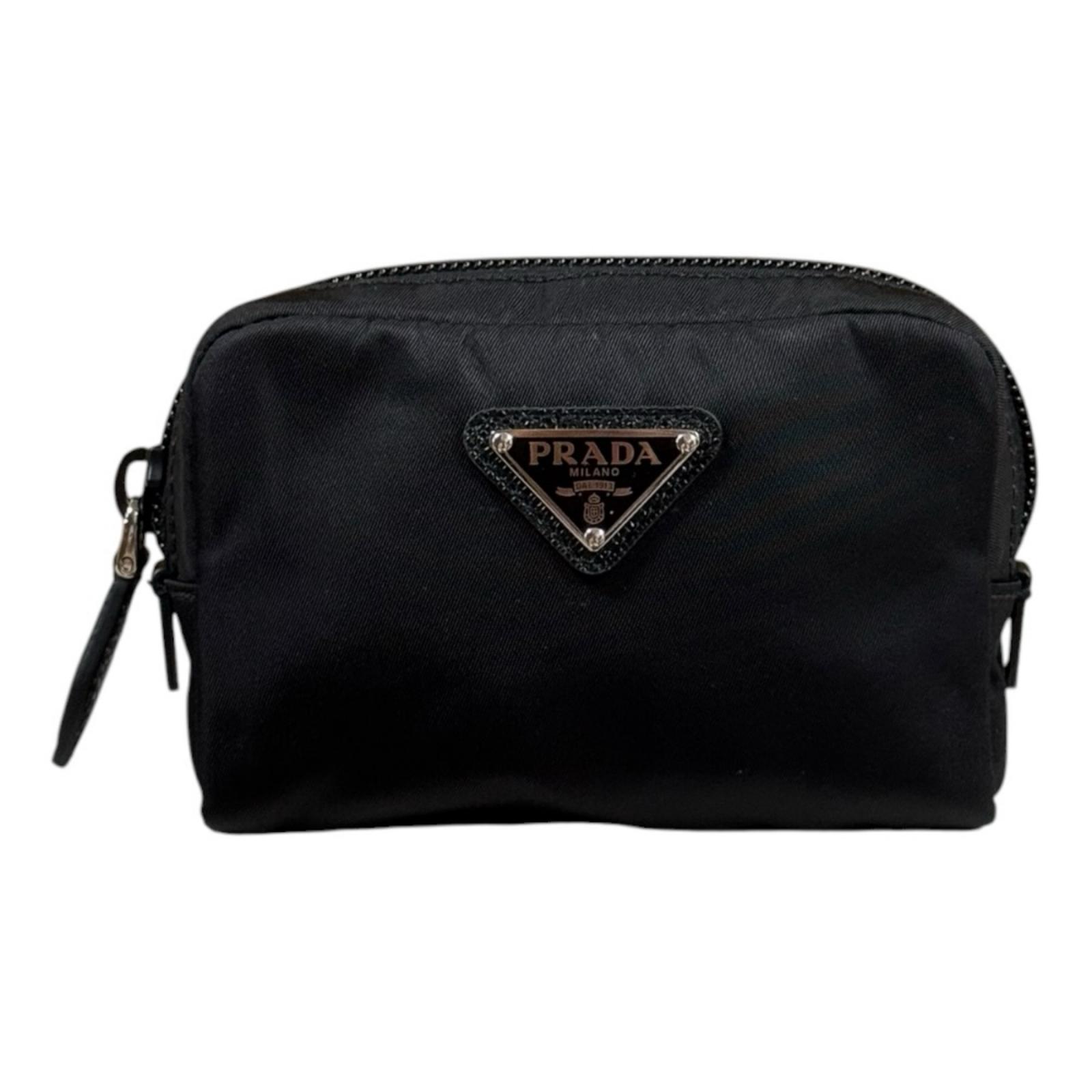 プラダ マイクロリナイロンポーチ ポーチ リナイロン 1ND339 PRADA 中古 美品