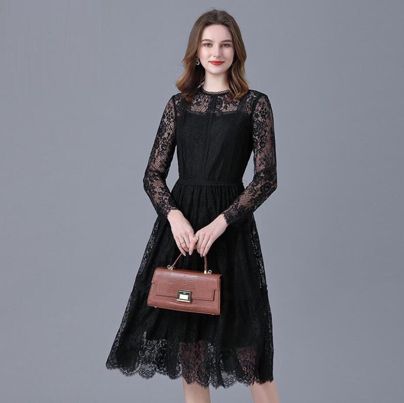 New type追加！L～6L1色ブラック 大きいサイズ ドレス トップス ワンピース ワンピ パーティードレス パーティーワンピ 結婚式 二次会 お呼ばれ インスタ 撮影 アイドルクラシカル 5,877円