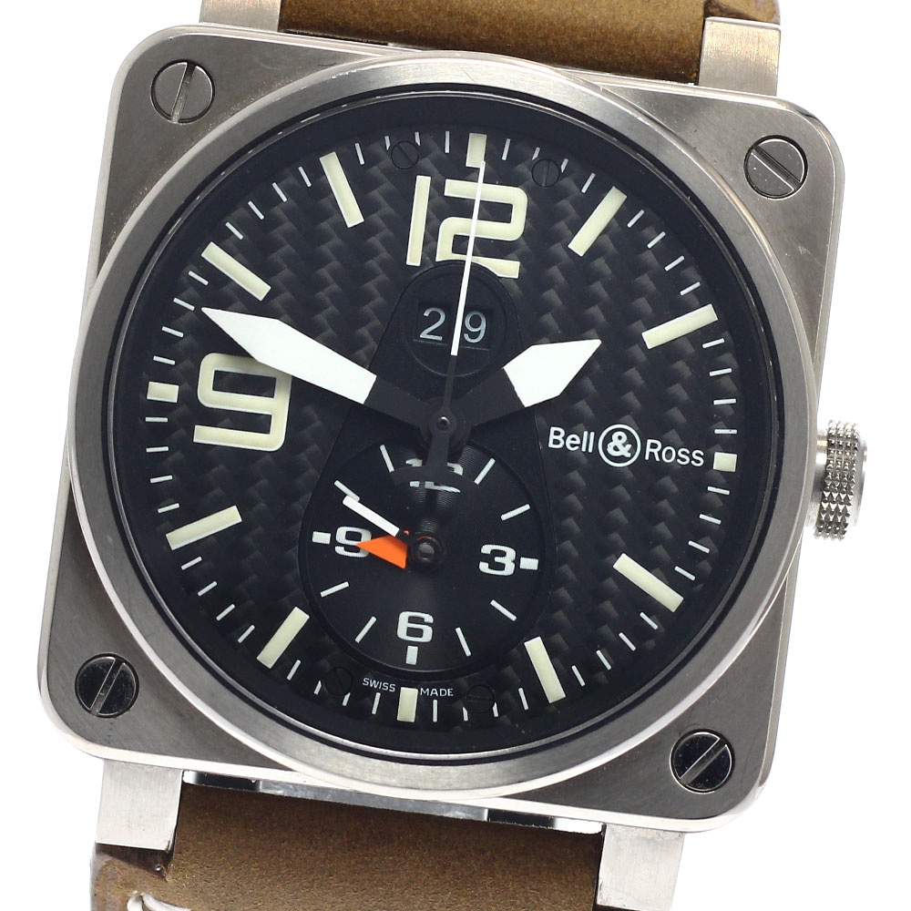 ベル＆ロス Bell＆Ross BR03-51-T GMT 自動巻き メンズ _957161【中古】