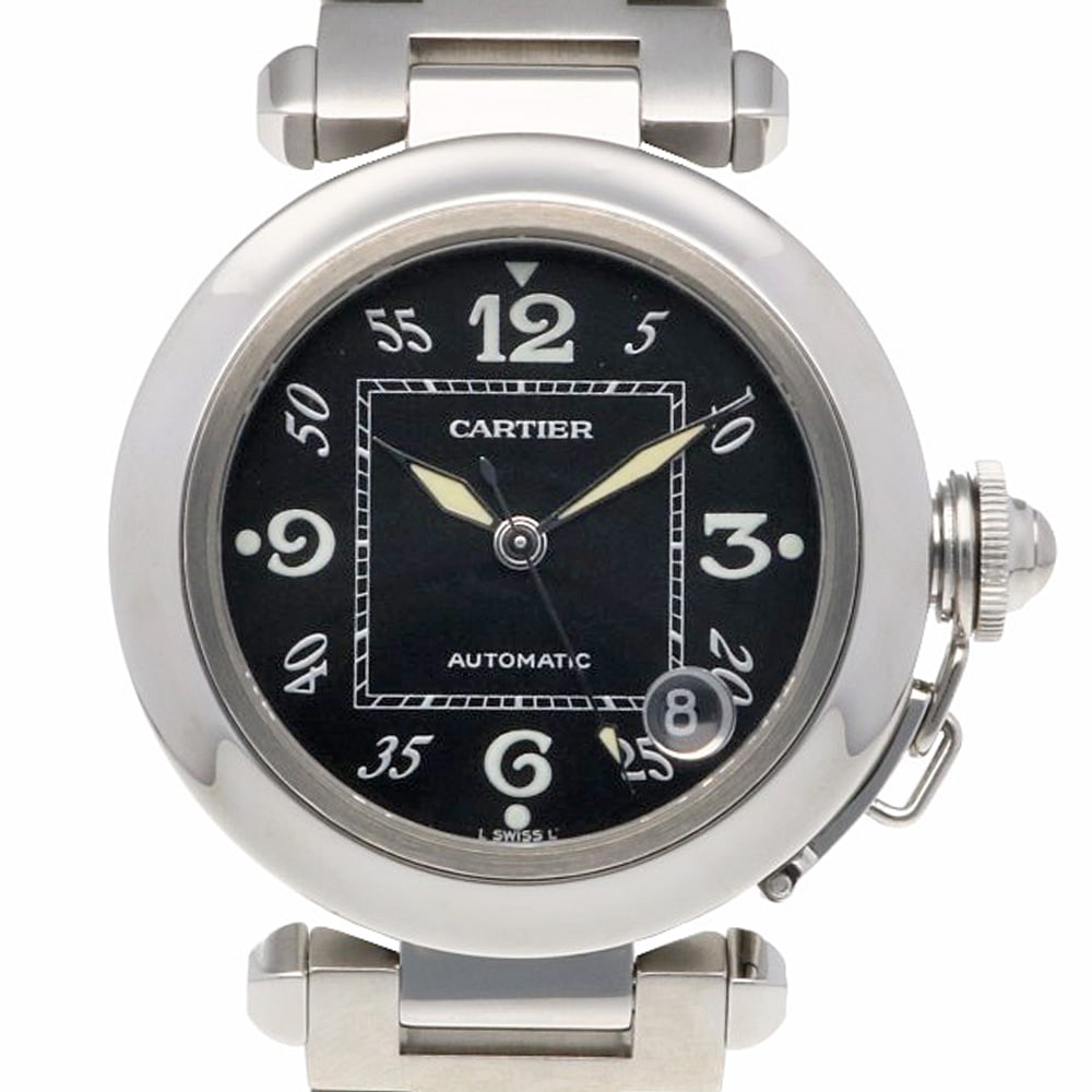 カルティエ パシャC 腕時計 ステンレススチール 2324 自動巻き 1年保証 CARTIER 中古