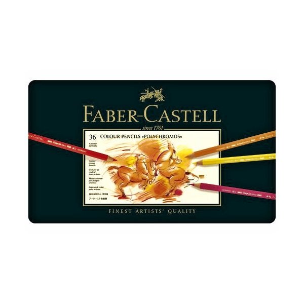フェリッティ ファーバーカステル ポリクロモス油性色鉛筆 36色 高級色鉛筆 油彩 学用品