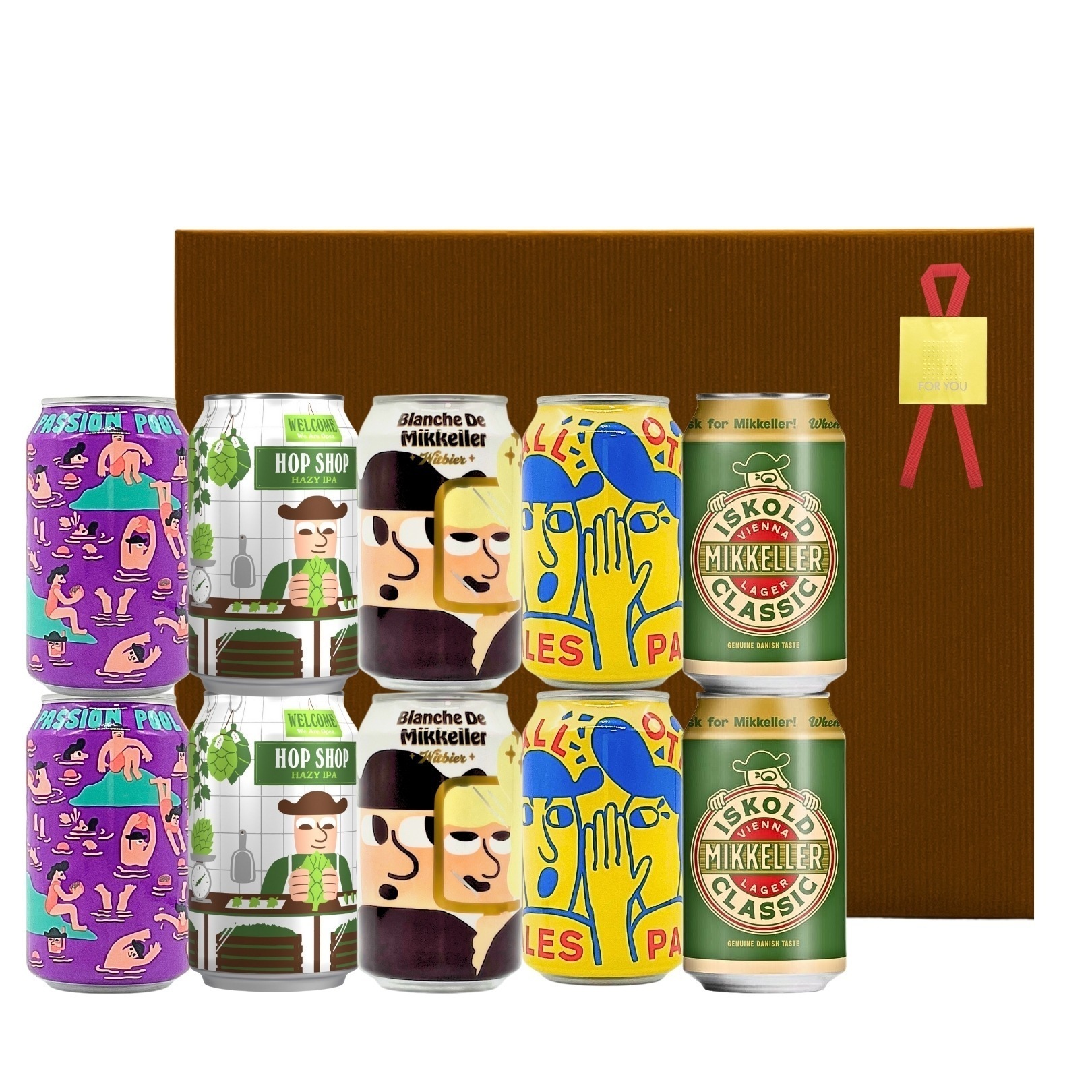 [ビールギフト] 北欧クラフトビール ミッケラー Mikkeller 330ml缶 10缶飲み比べセット ギフト箱付き [ラッピング付]