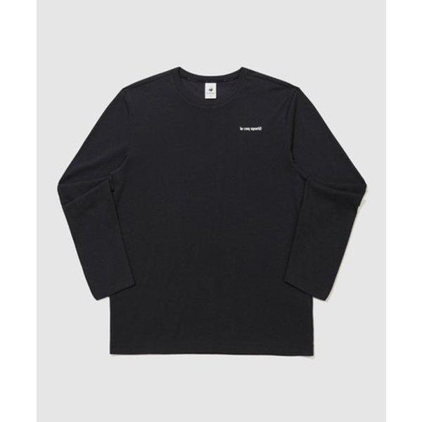 エッセンシャルレギュラー長袖Tシャツ B1 QQ323LRL81 BLK MGR OWT