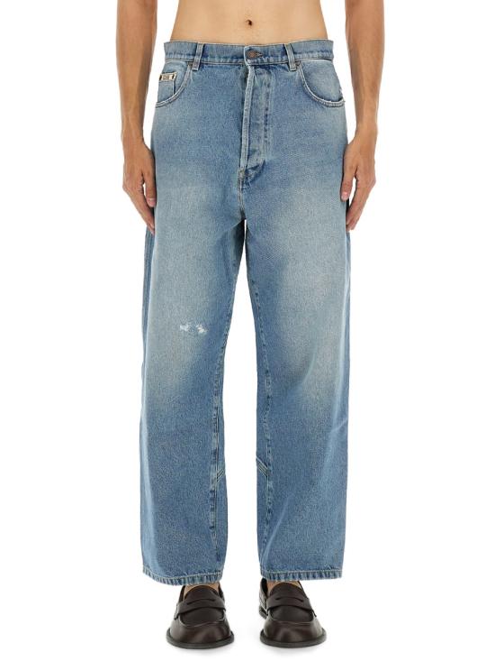 MOSCHINO Men Denim Pants 03055223 0281 BLUE