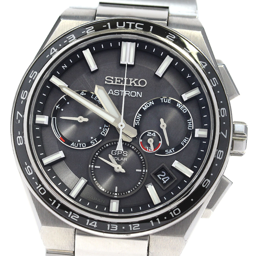セイコー SEIKO SBXC111/5X53-0BR0 アストロン GPS デイデイト ソーラー電波 メンズ _835096【中古】