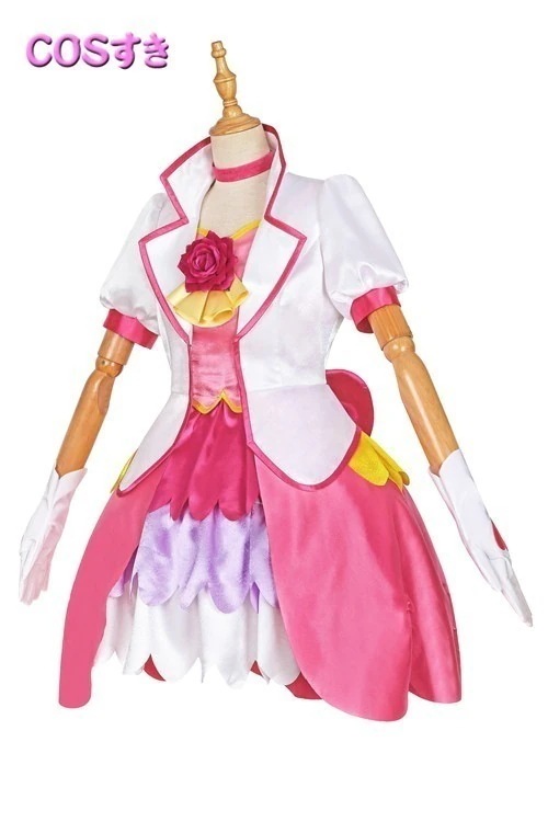 ヒーリングっどプリキュア 花寺 のどか キュレース 風 コスプレ衣装 コスチューム　cosplay イベント 変装 ハロウイン
