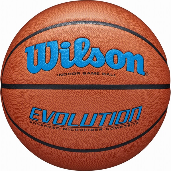 Wilson（ウィルソン） WIL-0595XB0704 EVOLUTION ゲームボール(合成皮革）　7号球（オレンジ/ロイヤル） WIL0595XB0704