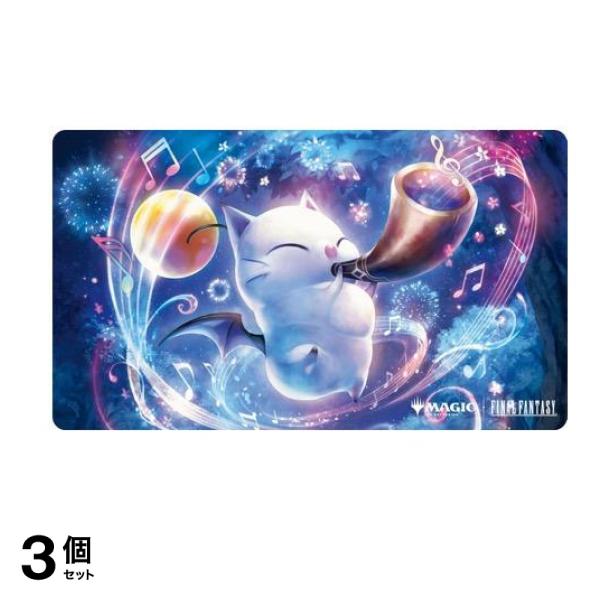 MTG FF マジックザギャザリング ファイナルファンタジー プレイヤーズラバーマット MFR-08 通報の角笛 1枚入 3個セット